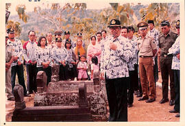 Sekretaris Wilayah (Sekwilda) Kabupaten Bantul Bapak  Drs Ilham Zainudin Membuka Sambutan di Depa...