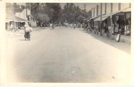 Jalan depan Pasar Bantul