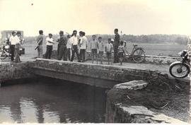 Jembatan yang menghubungkan Padokan-Bangunjiwo